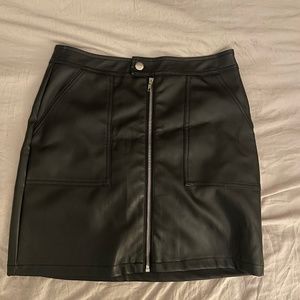 Women's Leather Skirt